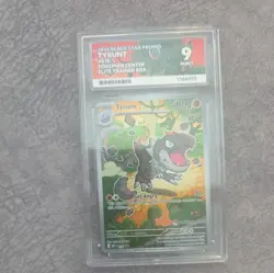Tyrunt Pokemon Center Stamp Perfect Order Ace Graded 9 - Image 1