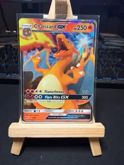 Pokemon TCG Charizard GX 9/68 Ultra Rare – Hidden Fates – NM - Image 1