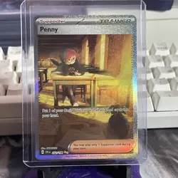Penny - 252/198 - SIR - Scarlet & Violet Base - Pokemon Card - NM/M - Image 1
