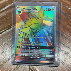 Vikavolt GX (Secret) 152/145 Sm-Guardians Rising Holo With Card Case - Image 1
