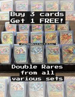 (English) Double Rare Singles CHOOSE YOUR CARD! Pokemon TCG All NM - Image 1
