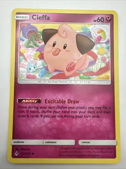 Pokemon Card Cleffa Unbroken Bonds Uncommon 131/214 Tcg - Image 1