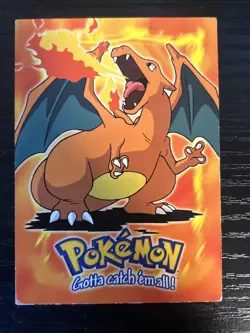 Vintage Topps Charizard Stage 3 E6 of 12 #06 Pokemon Card 1998 Non-Holo RARE - Image 1