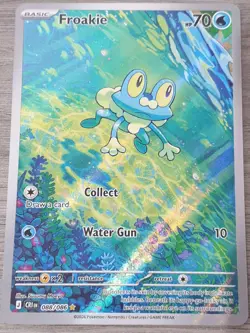 Pokemon - Froakie 088/086 - Chaos Rising - New Card immediately placed in sleeve - Image 1