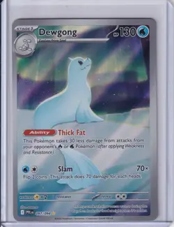 Dewgong 097/094 ME02: Phantasmal Flames Illustration Rare Pokemon Card - Image 1
