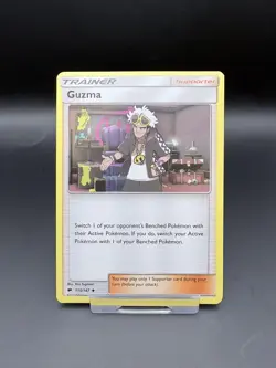 Guzma - 115/147 - Uncommon - Burning Shadows - Trainer Pokemon TCG Card Non Holo - Image 1