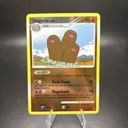 Dugtrio Platinum 24/127 Vintage Pokemon Card Near Mint NM Reverse Holo -j - Image 1
