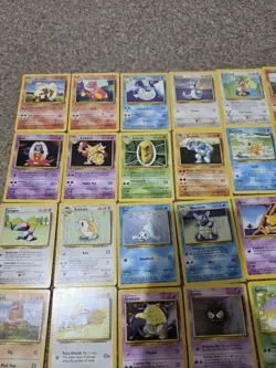 Complete Non Holo Uncommon And Common Base Set Pokemon Cards - Image 2
