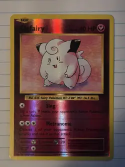 Clefairy - 63/108 - Pokemon Evolutions XY Reverse Holo Rare Card - MINT - Image 1