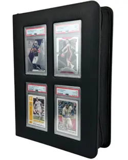 Premium Card Slab Binder – Black Zip Binder for PSA, CGC, CSG, One Touch Slab... - Image 2