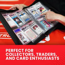 Premium Card Slab Binder – Black Zip Binder for PSA, CGC, CSG, One Touch Slab... - Image 5