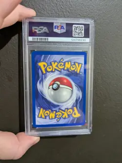 Rocket's Moltres 12/132 Gym Heroes PSA 9 Pokemon Card - Image 2