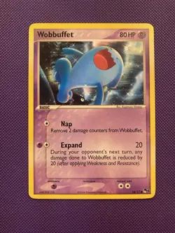 Wobbuffet 16/17 NM Common Pop Series 4 Pokemon Card - Image 1