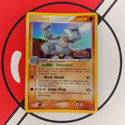 MACHAMP 11/108 EX Power Keepers Reverse Holo Rare STAMPED Pokemon Card LP+/NM - Image 1