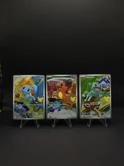 Pokemon 2026 First Partner Illustration Collection Series 1 FULL Set (9 Cards) - Image 1