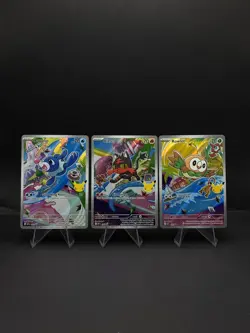Pokemon 2026 First Partner Illustration Collection Series 1 FULL Set (9 Cards) - Image 5