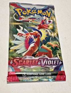 Pokemon Scarlet & Violet Booster Pack - 10 Cards /per Pack - SEALED Lot of 3 - Image 3