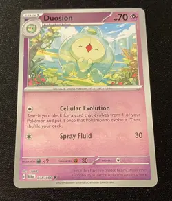 Pokemon TCG Card Duosion 038/086 Black Bolt PokeBall Reverse Holo NM Near Mint - Image 1