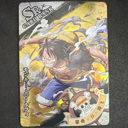 One Piece Monkey D. Luffy OP01-SR01 SR Japanese Non-Sport Trading Card - Image 1