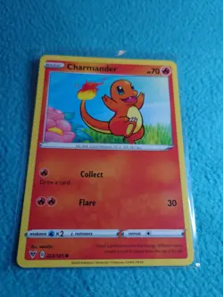Charmander 023/185 Vivid voltage 2020 Pokemon Card Near Mint. - Image 1