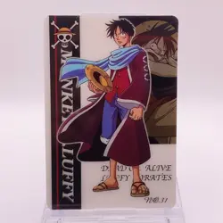 Monkey D. Luffy One Piece Trading Card Gummy Anime Japan 2002 Bandai No. 31 K234 - Image 2