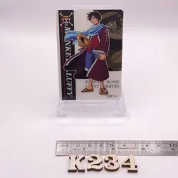 Monkey D. Luffy One Piece Trading Card Gummy Anime Japan 2002 Bandai No. 31 K234 - Image 3