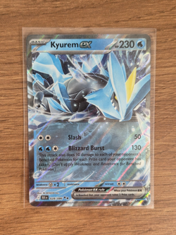 Pokemon TCG Kyurem EX Black Bolt 028/086 Holo English Near Mint Condition Card - Image 1