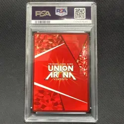 Union Arena Eren Yeager PSA10 Signed Parallel Attack on Titan Japanese Card - Image 2