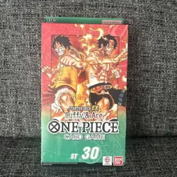 One Piece Card Game: Starter Deck EX ST-30 ENG Luffy & Ace SEALED - Image 1