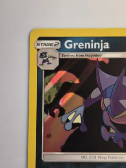 Pokemon TCG: Greninja 117/214 - Unbroken Bonds Holo Rare NM - Image 4