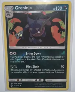 Greninja - 117/214 - Reverse Holo Rare - NM/VLP - Pokemon TCG - Unbroken Bonds - Image 2