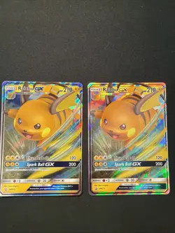 Raichu GX SM213 - NM Promo Rare Pokemon Card - Image 1