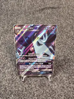 Pokemon TCG Toxapex GX Full Art Ultra Rare Holo Card 136/145 Guardians Rising MP - Image 1