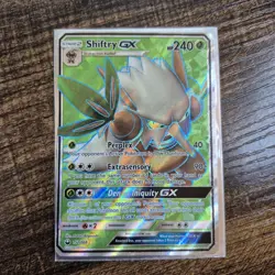 Shiftry GX 152/168 SM Celestial Storm Full Art Ultra Rare Pokemon Card Unplayed - Image 1