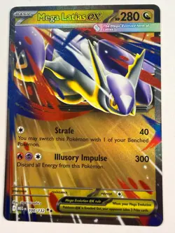 Pokemon Mega Latias ex Me01: Mega Evolution 100/132 Double Rare Holo 280 HP - Image 1