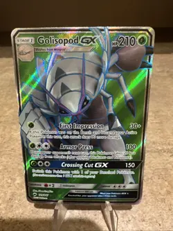 Golisopod GX 129/147 Ultra Rare Full Art Burning Shadows Pokemon LP - Image 1