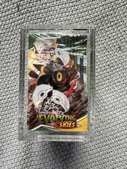 Pokemon Evolving Skies Booster Box. New and Sealed + Arcylic Case (Grailguard) - Image 5