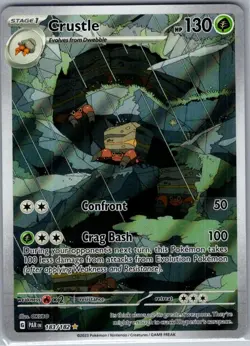 Crustle 183/182 SV04: Paradox Rift - Pokemon Card - NM - Image 1
