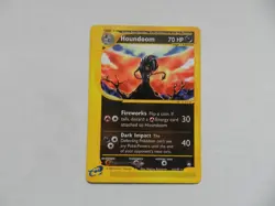 Pokemon TCG Card English e-Series Aquapolis Houndoom 15/147 Non-Holo Rare LP Vtg - Image 1