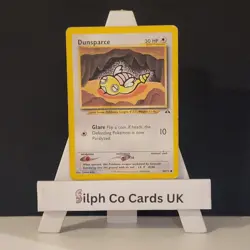 Dunsparce 54/75 Neo Discovery Set Pokemon Card WOTC - Image 1
