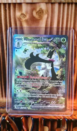 Pokemon Meowscarada EX TCG 256/193 Paldea Evolved Special Illustration Rare Holo - Image 1