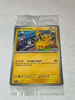 Pikachu 190 Promo Scarlet & Violet Promo Pokemon SEALED - Image 1