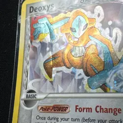 Pokemon Deoxys Delta Species 2/17 Holo Rare 70 HP Psychic Trading Card - Image 2