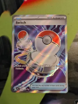 Switch 123/094 Ultra Rare Phantasmal Flames Holo NM - Image 1