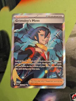 Grimsley's Move 120/094 Ultra Rare Phantasmal Flames Holo NM - Image 1