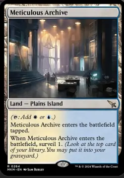Meticulous Archive Murders at Karlov Manor Magic the Gathering Card #264 Rare - Image 2