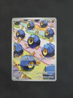 Pokemon TCG Roggenrola 127/086 Illustration Rare White Flare - NM - Image 1