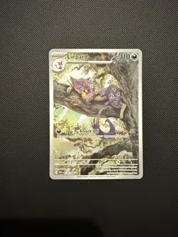 Pokemon TCG - Liepard 137/086 - White Fare - Illustration Rare - English - Image 1