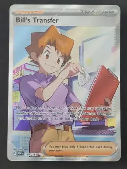 Bill's Transfer 194/165 Ultra Rare Scarlet & Violet 151 Pokemon TCG - Image 1