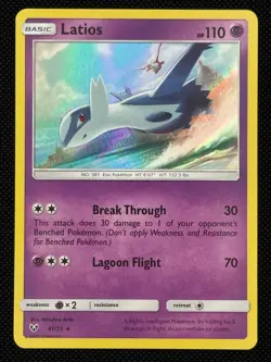 Latios 41/73 Holo Rare Shining Legends Near Mint - Image 1